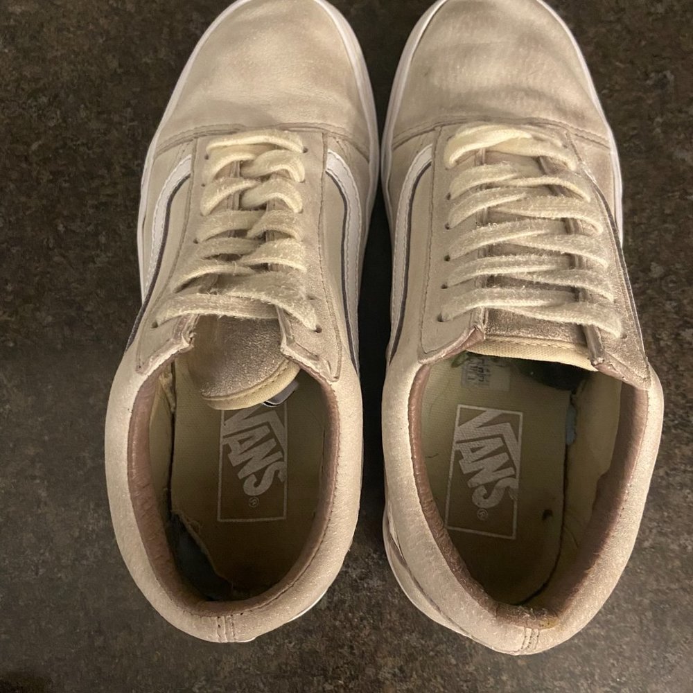 Vans Pig Suede Old Skool Sneakers - Size 7 - Picture 8 of 10